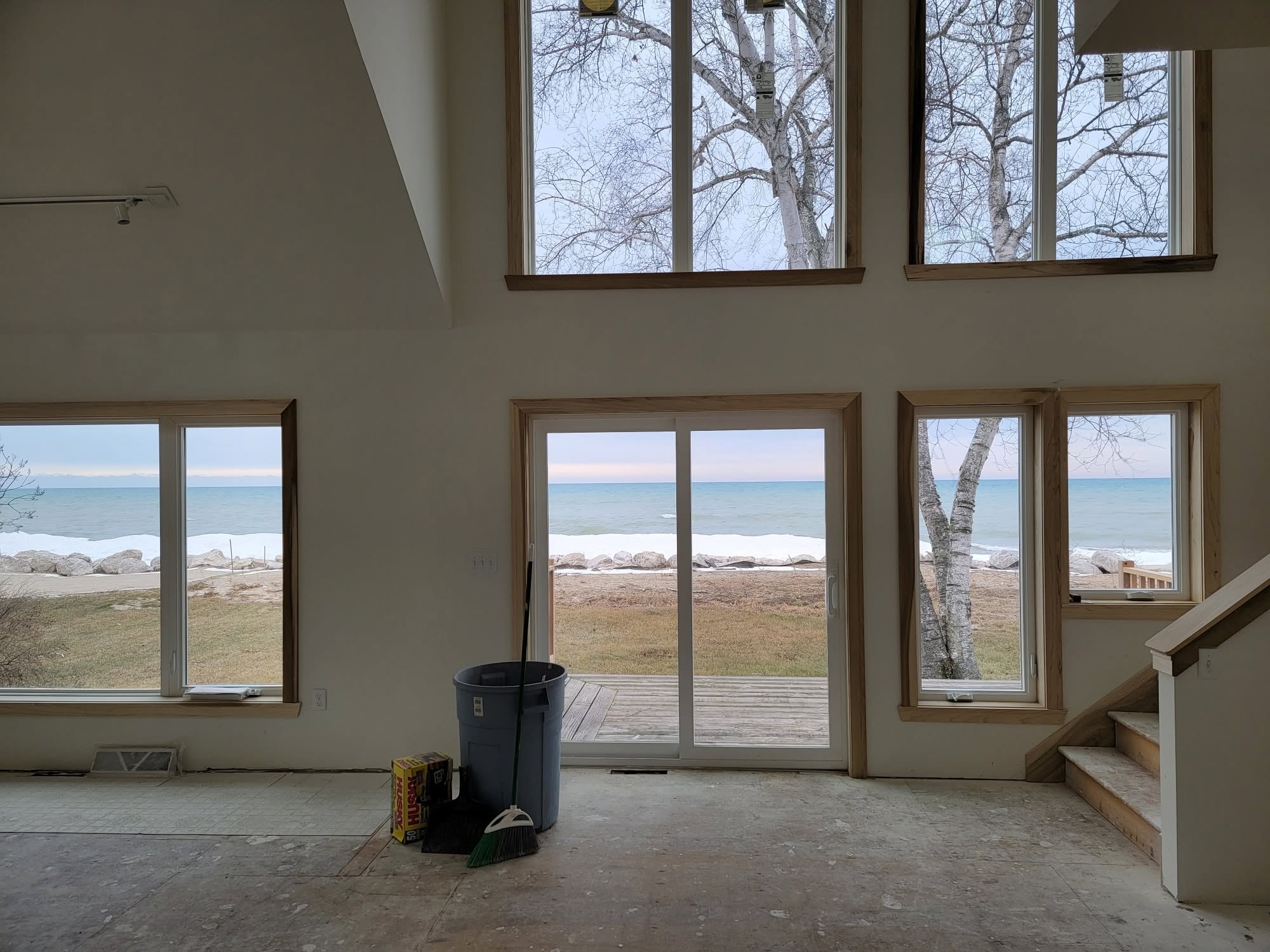Lakeview picture windows